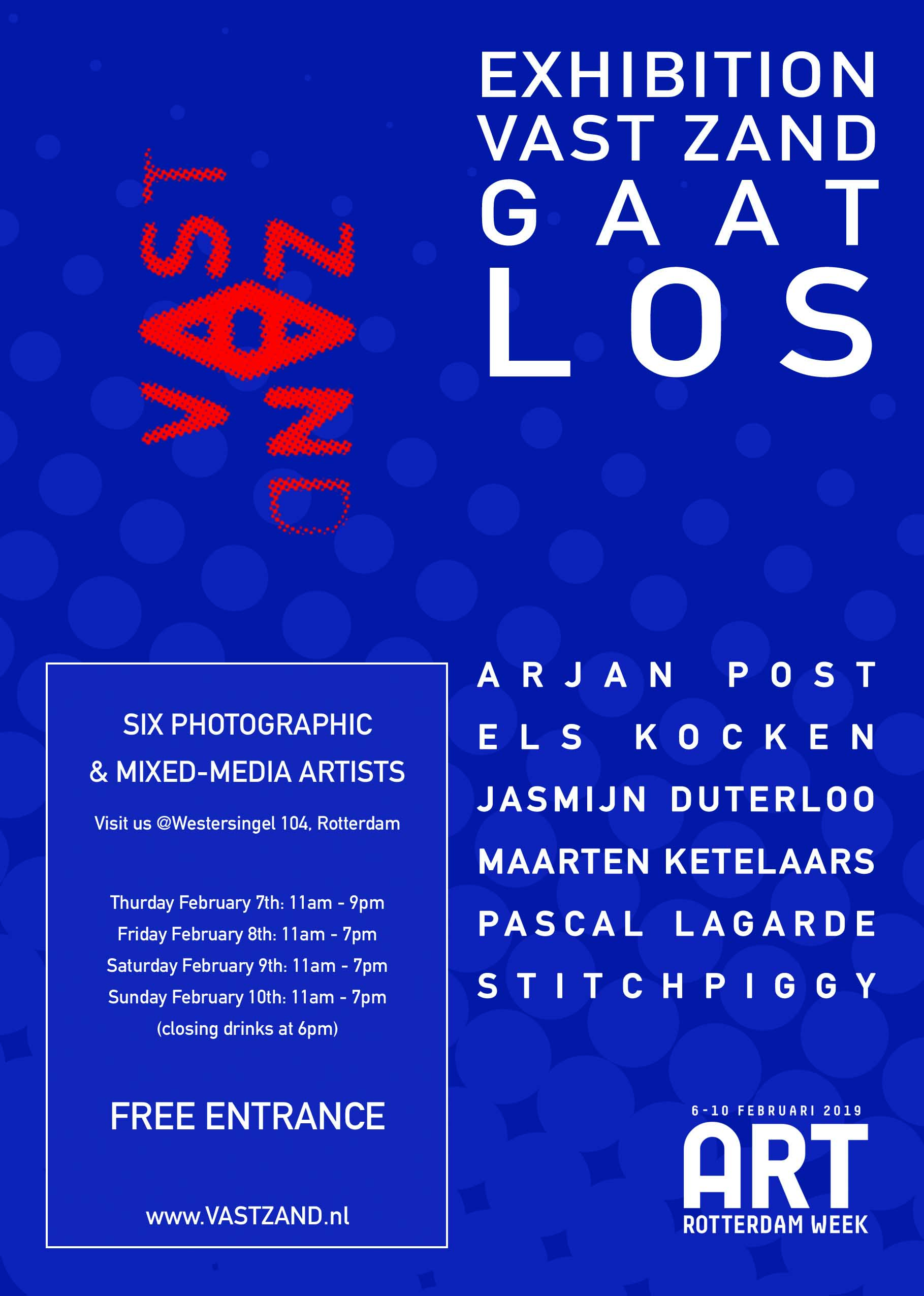 flyer  Art Rotterdam 2019 voorzijde